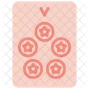 Five Of Pentacles Unstable Tarot Icon