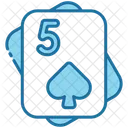 Five Of Spades Icon