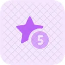 Five Star Star Rating アイコン