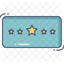 Five Star Hotel Review Rating Icon