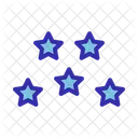 Five Stars  Icon