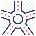 5 Sign Star Icon