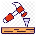 Fix Iron Nail Repair Tool Repair Work Icon