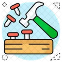 Fix Iron Nail Repair Work Cobbler Hammer Icon