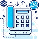 Téléphone fixe  Icon