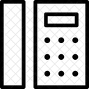 Téléphone fixe  Icône