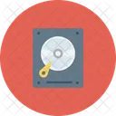 Fixed Drive Hard Disk Hardware Icon
