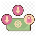 Fixed Expenses Secure Expense Lock Expenses Icon
