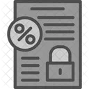 Fixed Interest Rate Fixed Interest Icon
