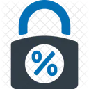 Fixed interest rate  Icon