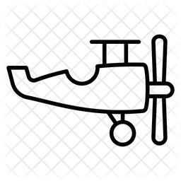 固定翼航空機  アイコン