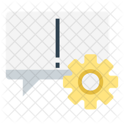 Fixing problem Icon - Download in Flat Style