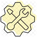 Fixing Process Color Shadow Thinline Icon Icon