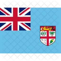 En fiji Flag Icono