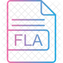 Fla File Format Icon