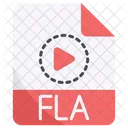 Fla File Extension File Format Icon