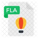 FLA-Datei  Symbol