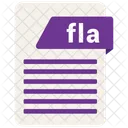Fla File Extension Icon