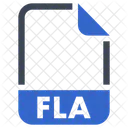 Fla 문서 파일 아이콘