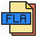Fla File Format Type Icon