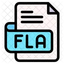 Fla File Type File Format Icon