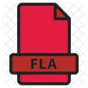 Fla Format Icon