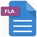 Fla 파일 문서 아이콘