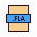 Fla File Fla File Format Icon