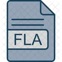 Fla File Format Icon