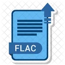 Flac Extension Archivo Icono