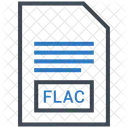 Flac Document Fichier Icône