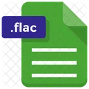 Flac File Sheet Icon