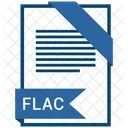 Flac Format Document Icon