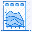 Flachendiagramm Flachenplot Flachentabelle Symbol