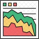 Flächendiagramm  Symbol