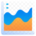 Flächendiagramm  Symbol