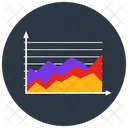 Flächendiagramm  Symbol