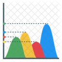 Flächendiagramm  Symbol