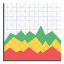 Flächendiagramm  Symbol