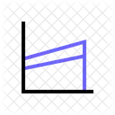 Flächendiagramm  Symbol