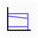 Flächendiagramm  Symbol