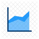 Flächendiagramm  Symbol