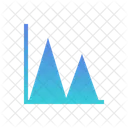 Flächendiagramm  Symbol