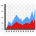 Flächendiagramm  Symbol