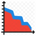 Flächendiagramm  Symbol