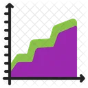 Flächendiagramm  Symbol