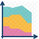 Flächendiagramm  Symbol