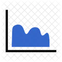 Flächendiagramm  Symbol