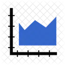 Flächendiagramm  Symbol