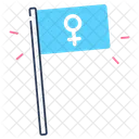 Flag Feminism Feminist Icon